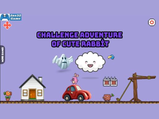 Challenge adventure of cute rabbit_img